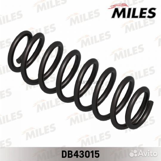 Пружины miles задние 2 шт. Шкода Йети