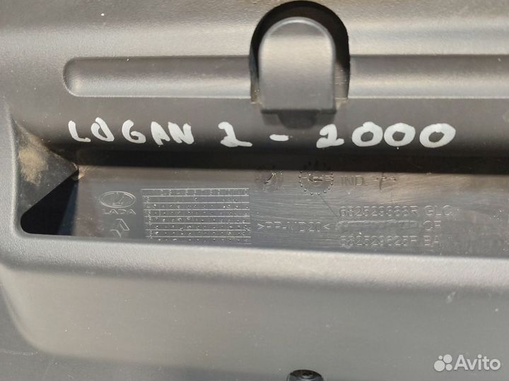 Крышка бардачка Бардачок Renault logan 2