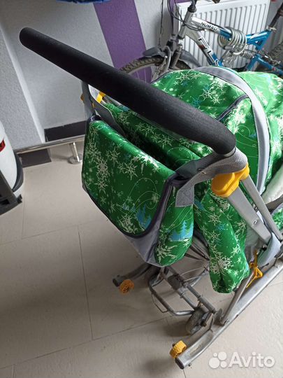 Санки-коляска Ника