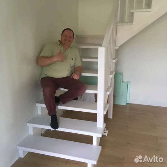 Деревянные лестницы, обшивка бетона и металла