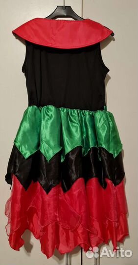 Карнавальный костюм ведьмы на 10-12 лет