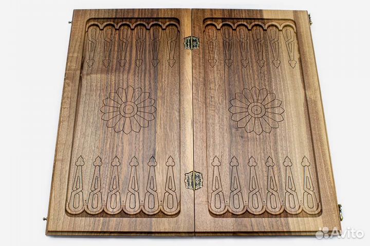 Нарды ручной работы из ореха