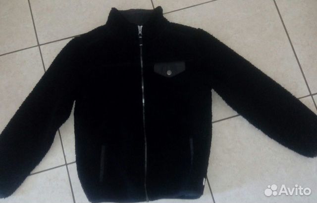Флисовый жакет на подкладке,140-146 см