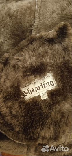 Дубленка женская c капюшоном original Shearling