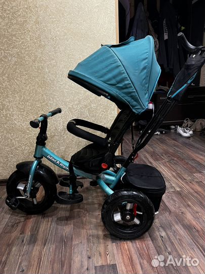 Велосипед детский с ручкой