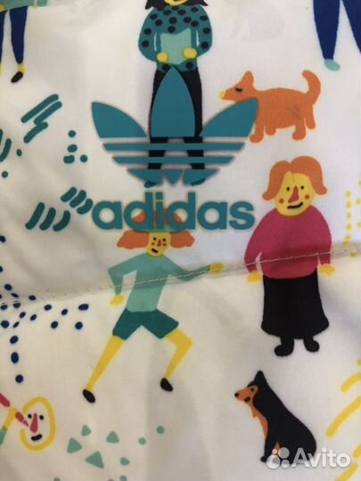 Куртка пуховик adidas 80 р-р