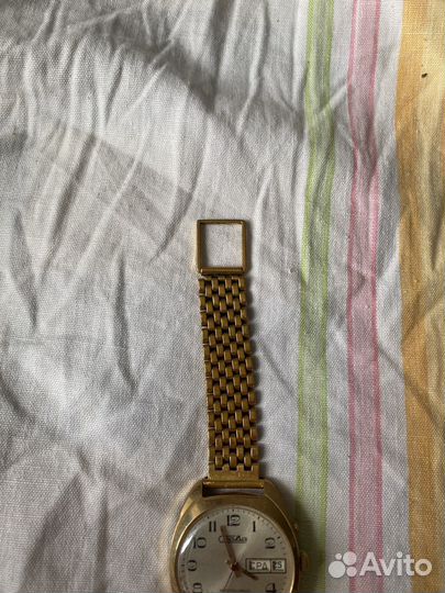 Часы 27 камней, позолоченые, автоподзавод