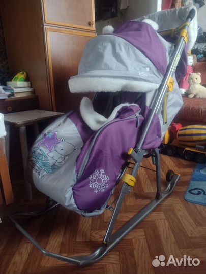 Санки-коляска 