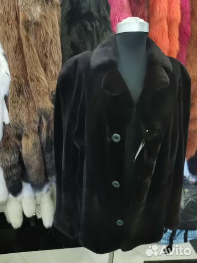 Шуба норковая мужская