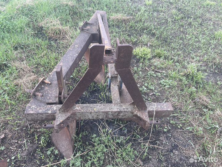 Плуг двухкарпусной для мини трактора