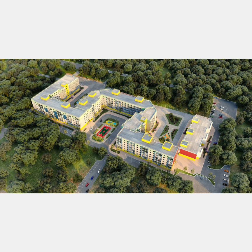 2-к. квартира, 71,6 м², 1/6 эт.