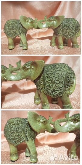 Слоны фигурки статуэтки