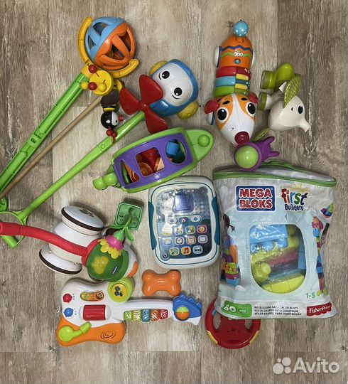 Большой пакет музыкальных игрушек