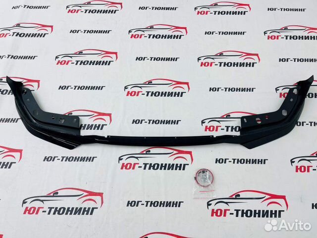 Губа в стиле M340 черный глянец BMW 3 серия G20