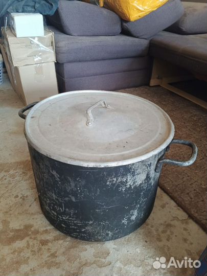 Кастрюля алюминиевая 40 литров