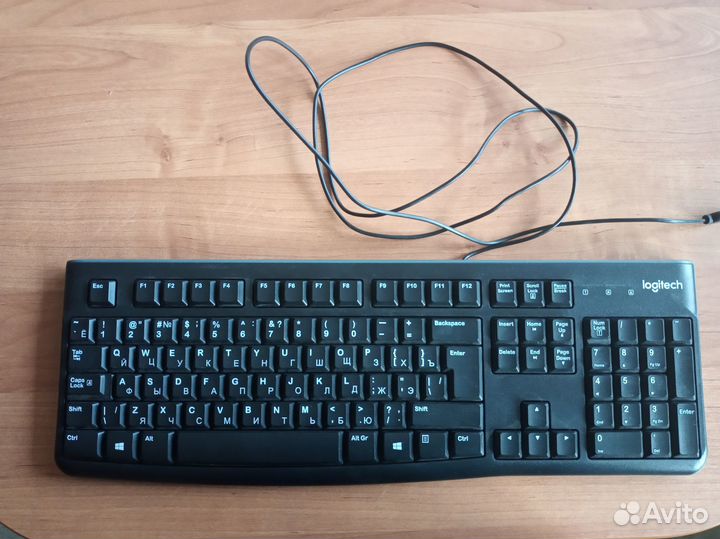 Клавиатура проводная Logitech