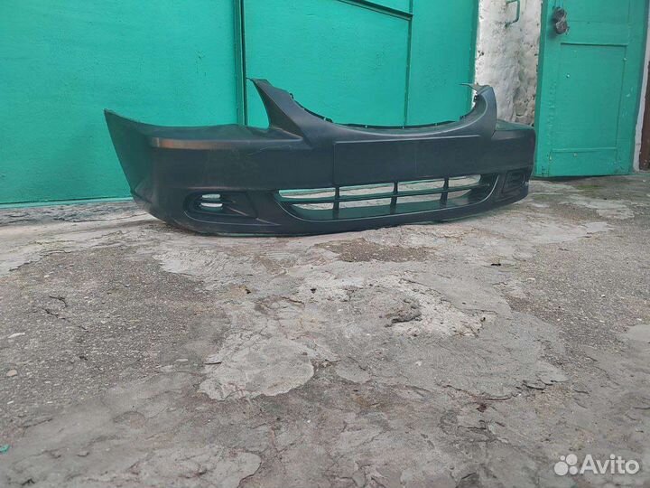 Бампер на hyundai accent