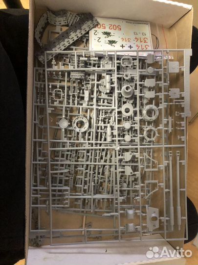 Сборная модель танка Тигр 2 1:35