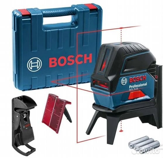 Лазерный нивелир bosch PRO GCL 2-15 + RM1 + BM3 cl