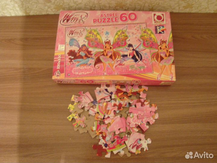 Пазлы, игра-ходилка