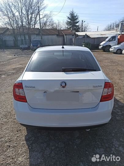 Skoda Rapid 1.6 МТ, 2016, 126 500 км