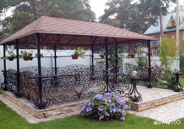 Кованые перила, беседки, ворота и другие изделия