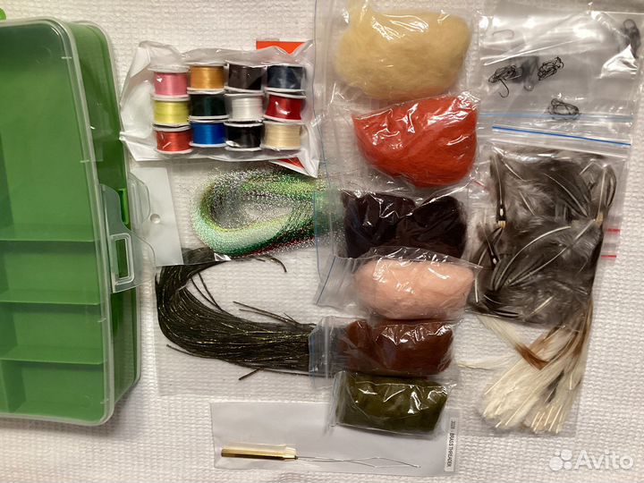 Наборы материалов для вязания мушек