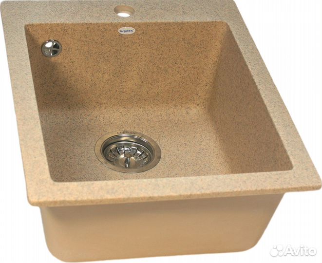 Мойка кухонная Ulgran U-404-302 песочная