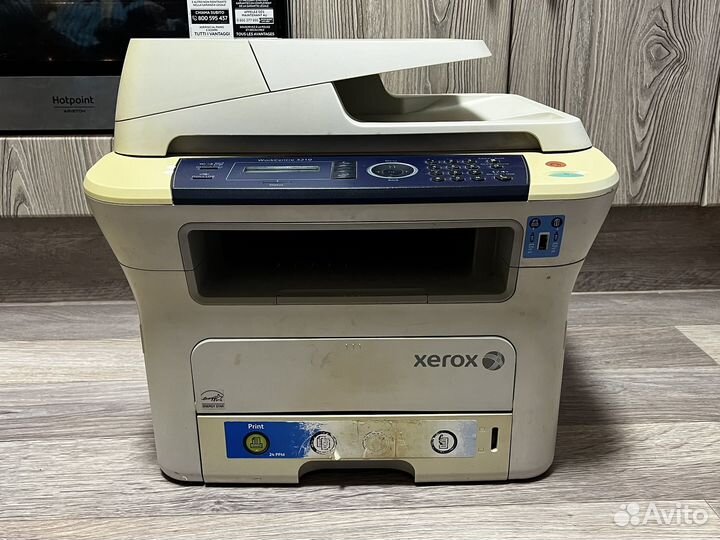 Мфу Xerox 3210 A4 ч\б