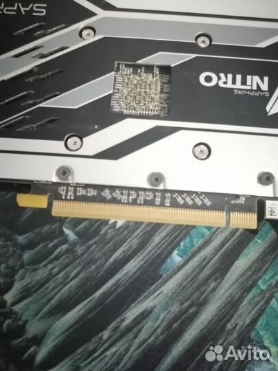 Видеокарта rx580 8gb sapphire nitro