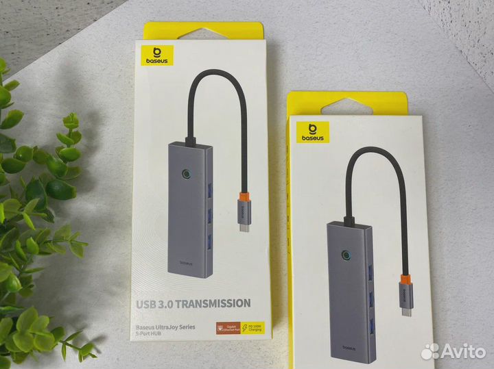 USB HUB Baseus Ultra Joy BS-OH158 Type-C 5в1 100W