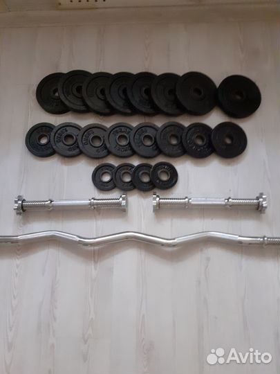 Штанга, гантели