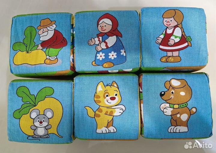 Мягкие кубики мякиш