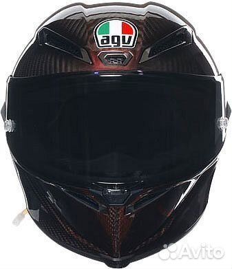 Интегральный мото шлем AGV Pista GP RR Red Carbon