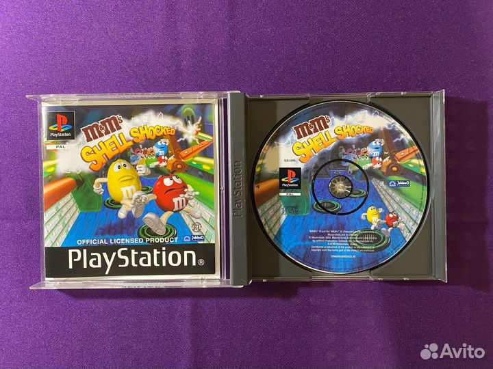 M&M's Shell Shocked для Sony PlayStation 1 (PS1)