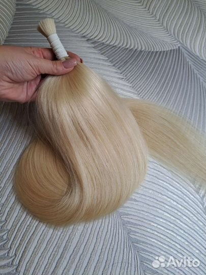 Блонд 80см. Люкс