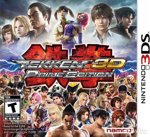 Tekken 3D 3ds Prime Edition Nintendo 3DS анг. б\у