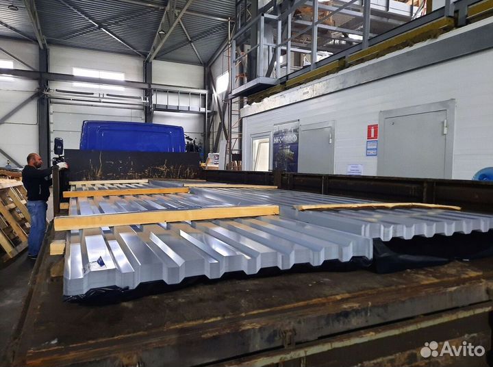 Профнастил окрашенный С20 0,5х1100(1150)х2000