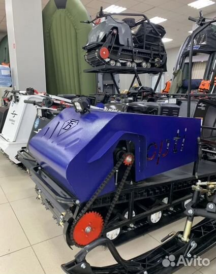 Мотобуксировщик Бурлак Опти-3