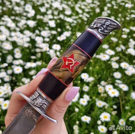 Финка нквд в булатном травлении