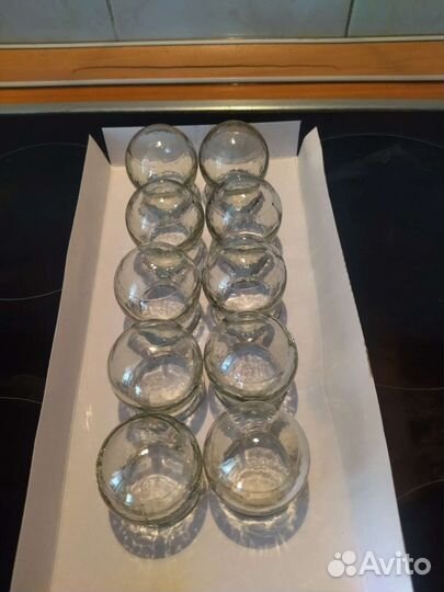 Медицинские стеклянные банки