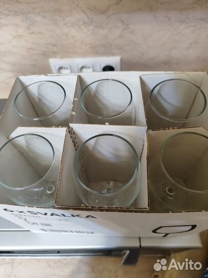 Бокалы для вина IKEA svalka