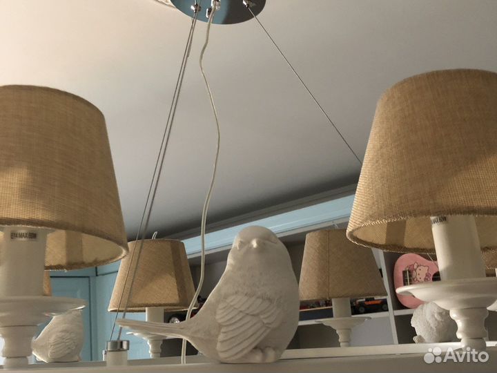 Люстра шесть ламп