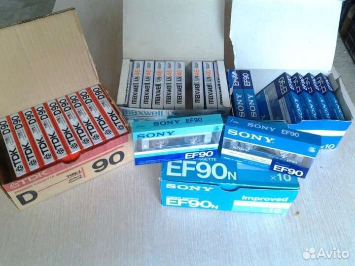 Кассеты Tdk Sony Maxwell Denon