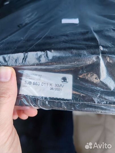 Текстильные коврики Шкода Рапид/Фольксваген Поло