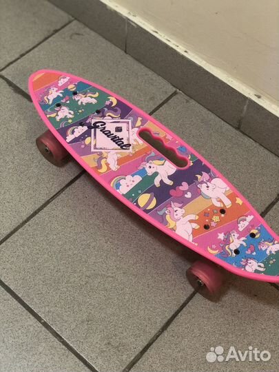 Скейтборд детский для девочки