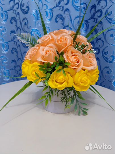 Букет из мыла