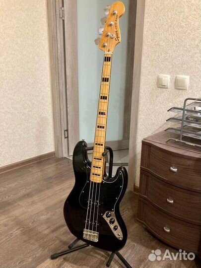 Fender Squier CV 70s Jazz Bass MN BK