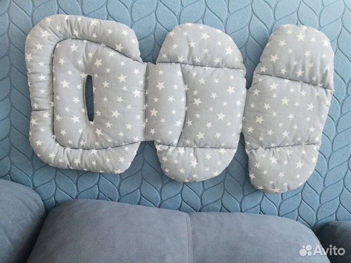 Матрасик вкладыш в автолюльку