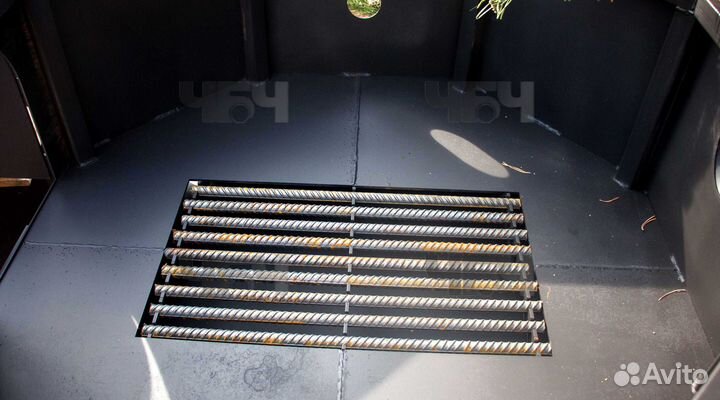 Банный чан на дровах. Купель